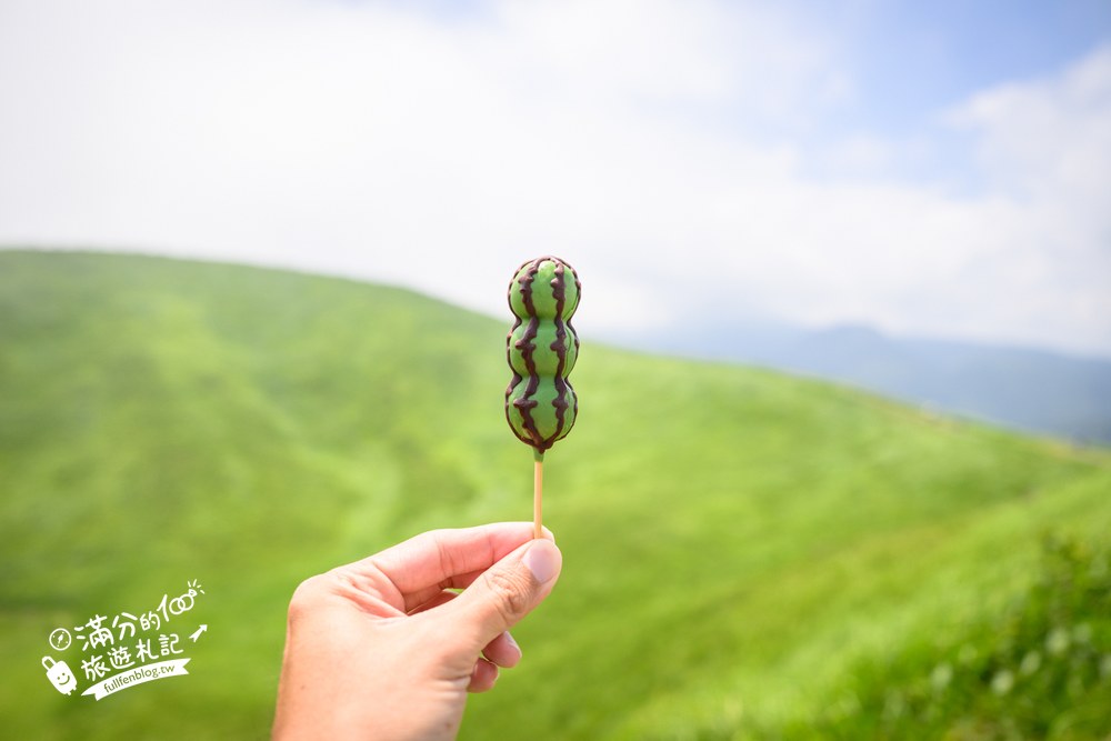 大室山纜車｜大室山登山リフト｜山頂賣店與三福丸子