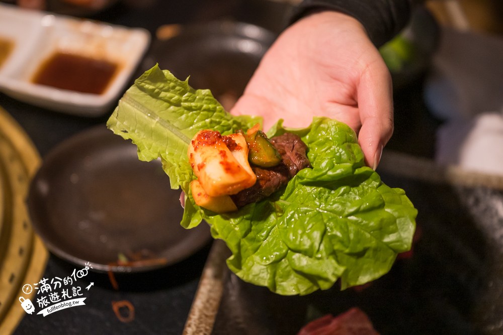 麓的宮道頓堀店｜焼肉 麓の宮 なんば道頓堀店 doutonbori｜湯品與生菜