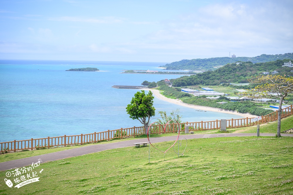 沖繩【知念岬公園】免門票眺望太平洋與久高島，交通停車、拍照亮點及南部一日遊攻略