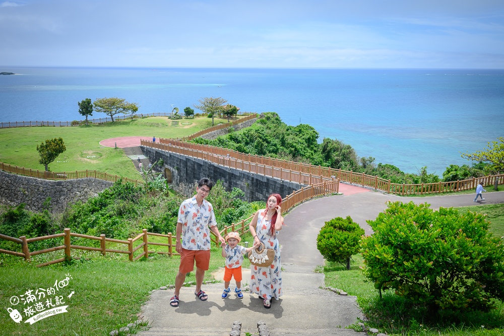 沖繩【知念岬公園】免門票眺望太平洋與久高島，交通停車、拍照亮點及南部一日遊攻略