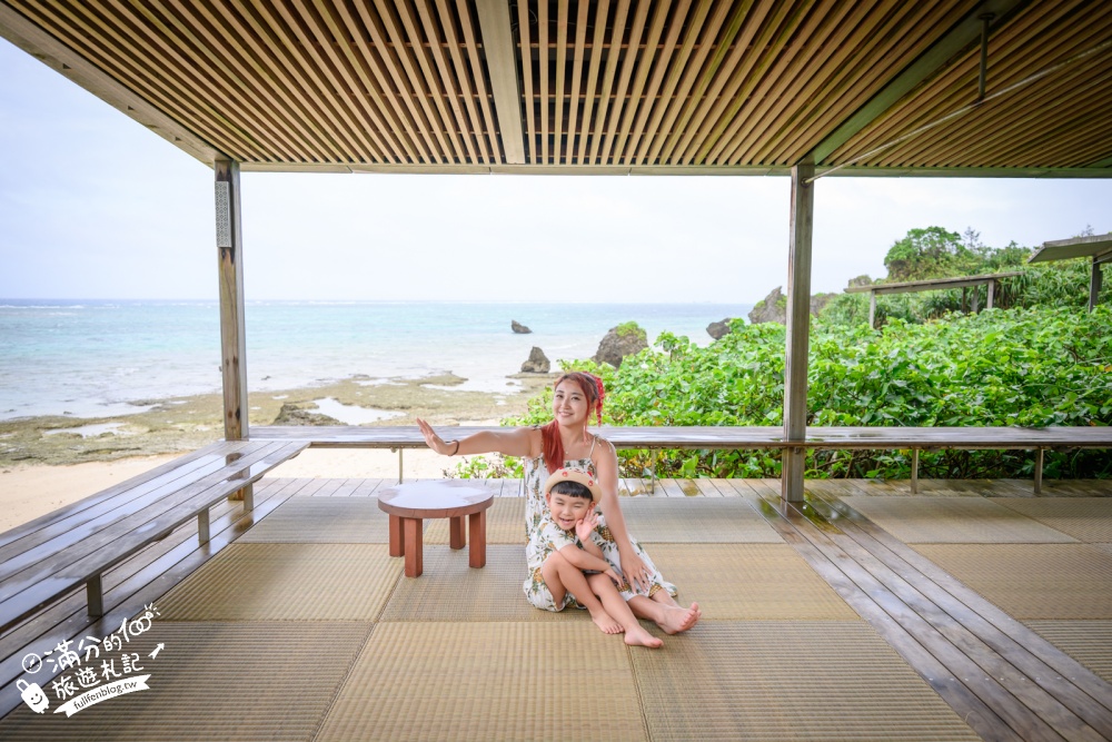 【沖繩BANTA CAFE】坐在懸崖上看海！星野集團打造日本最大級海景咖啡廳，4大座位區、菜單、交通與停車攻略