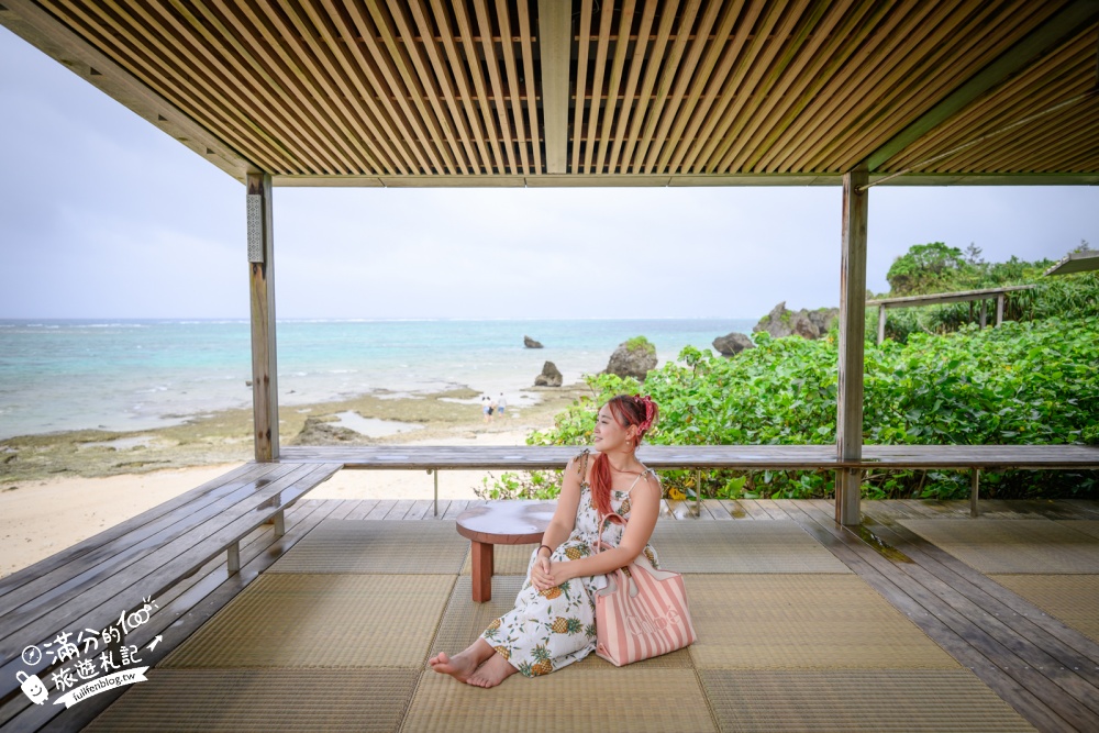 【沖繩BANTA CAFE】坐在懸崖上看海！星野集團打造日本最大級海景咖啡廳，4大座位區、菜單、交通與停車攻略