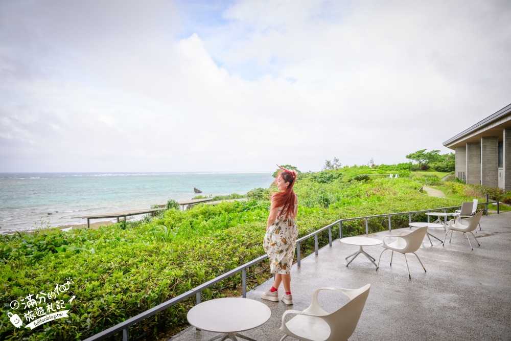 【沖繩BANTA CAFE】坐在懸崖上看海！星野集團打造日本最大級海景咖啡廳，4大座位區、菜單、交通與停車攻略