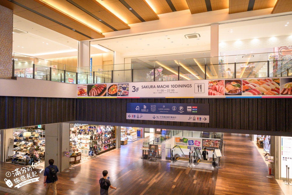 熊本住宿推薦【KOKO HOTEL Premier熊本】飯店就在櫻町熊本購物中心內，連結巴士總站，房間就能看熊本城!