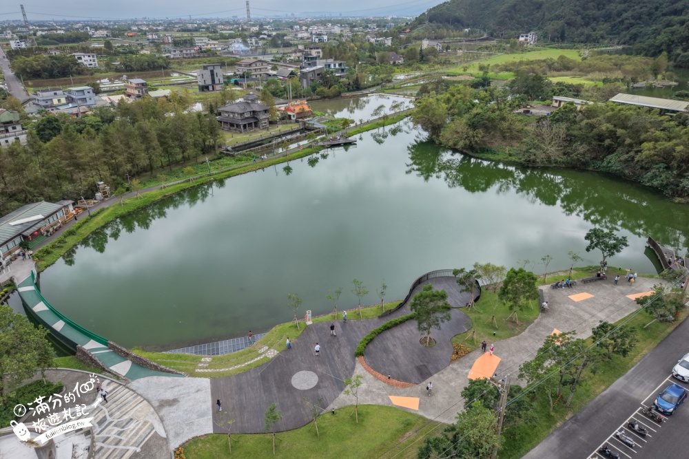 【宜蘭大湖風景區】封閉6年重新開放！免門票漫遊員山天鵝湖，湖岸步道賞山水倒影