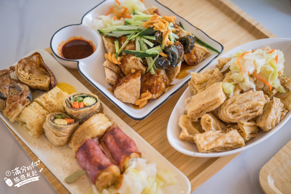 台東池上美食【池上豆之間】老穀倉變身文青餐廳，手工豆皮、豆包料理與豆花全食一次收藏！