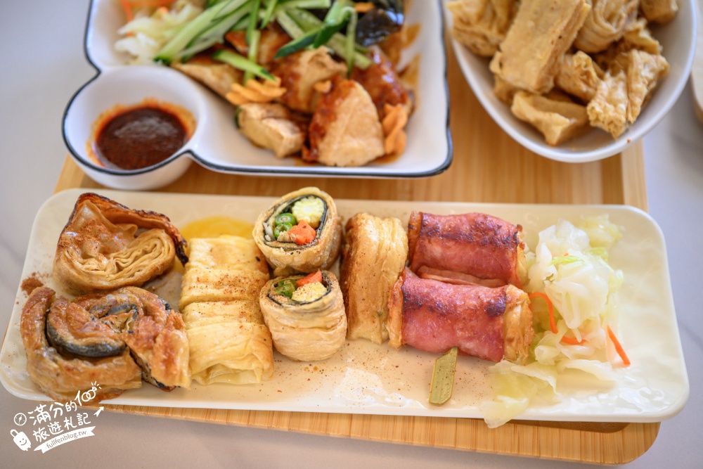 台東池上美食【池上豆之間】老穀倉變身文青餐廳，手工豆皮、豆包料理與豆花全食一次收藏！