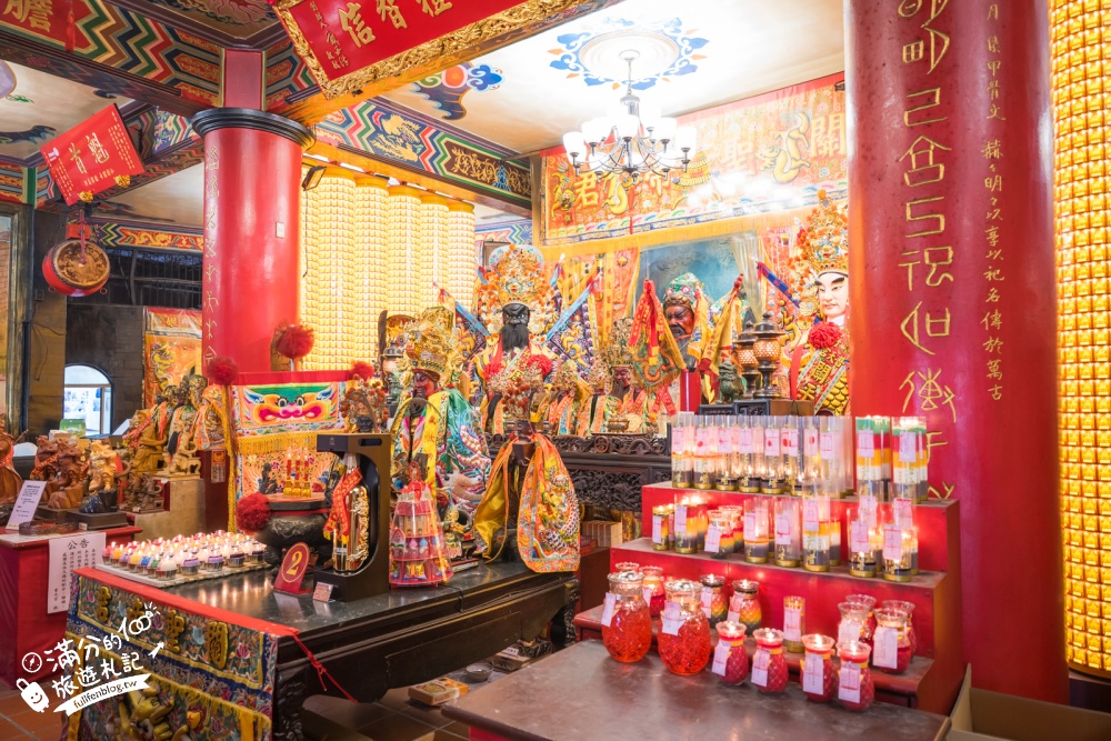 【新竹普天宮】古奇峰巨大關公像好震撼！仰望120尺關公地標，拜月老、求平安、參拜亮點與交通停車攻略！