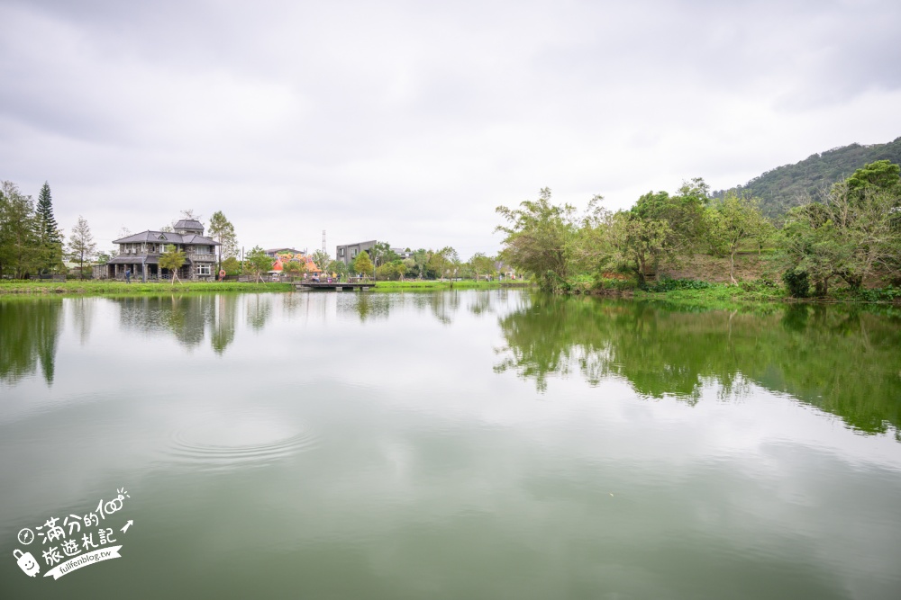 【宜蘭大湖風景區】封閉6年重新開放！免門票漫遊員山天鵝湖，湖岸步道賞山水倒影