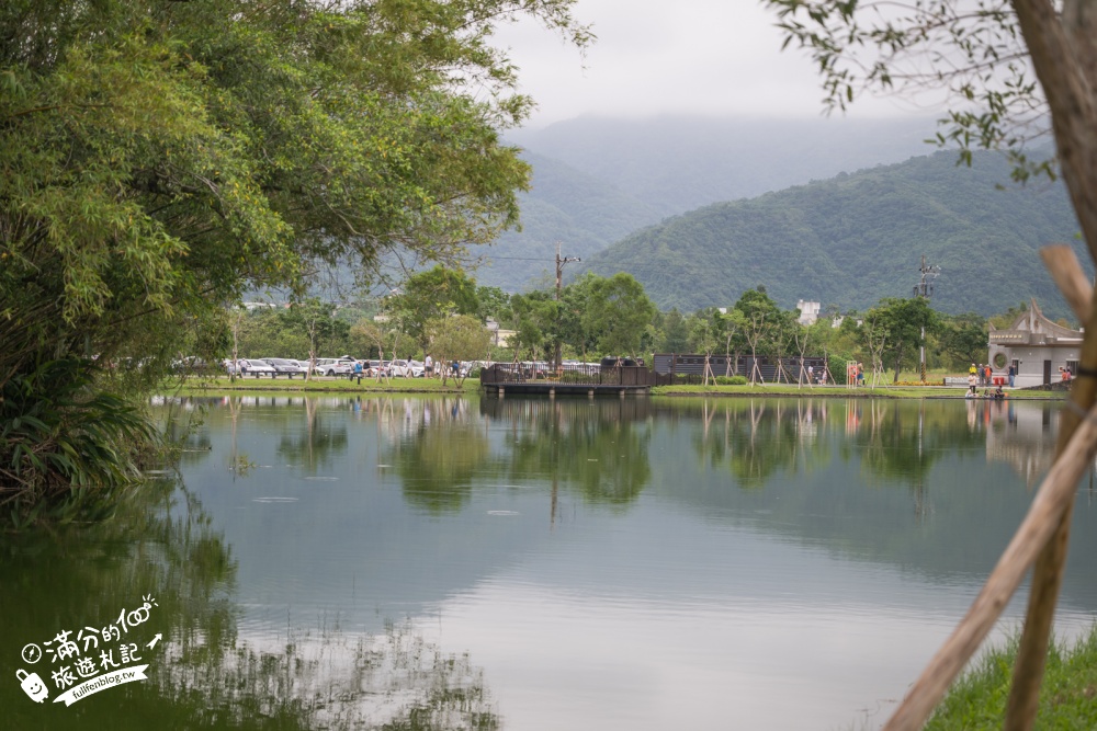 【宜蘭大湖風景區】封閉6年重新開放！免門票漫遊員山天鵝湖，湖岸步道賞山水倒影