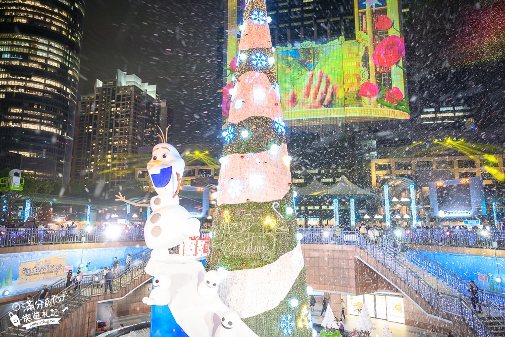 2022新北歡樂耶誕城|活動表演時間.交通資訊|迪士尼主題聖誕村~耶誕城下雪啦!