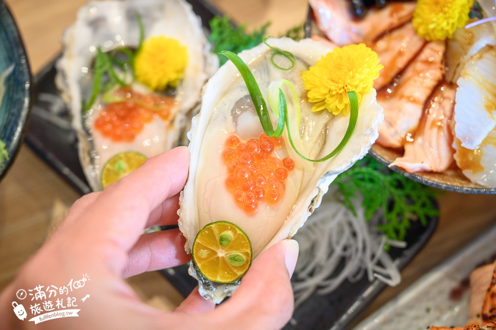宜蘭【告春食彩小家日本料理】超澎湃木桶生魚片丼飯,重磅好評4.9星,美味平價不容錯過!