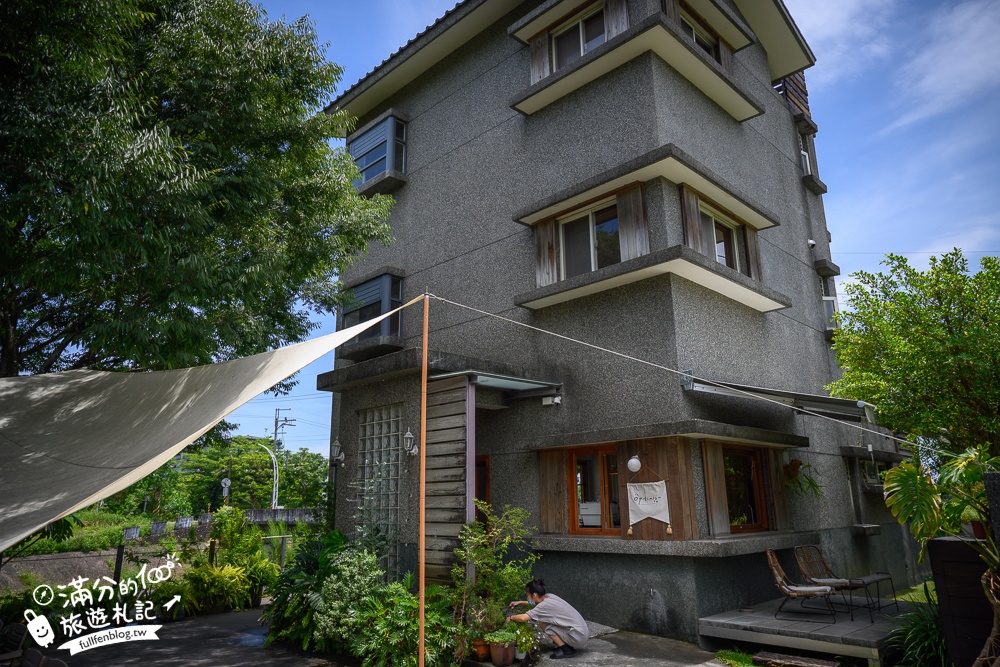 宜蘭咖啡館【光宅】員山鄉文青風咖啡館,在田間樹林裡靜謐午茶用餐好愜意!