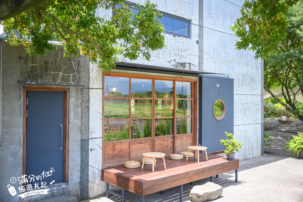 宜蘭咖啡館【光宅】員山鄉文青風咖啡館,在田間樹林裡靜謐午茶用餐好愜意!