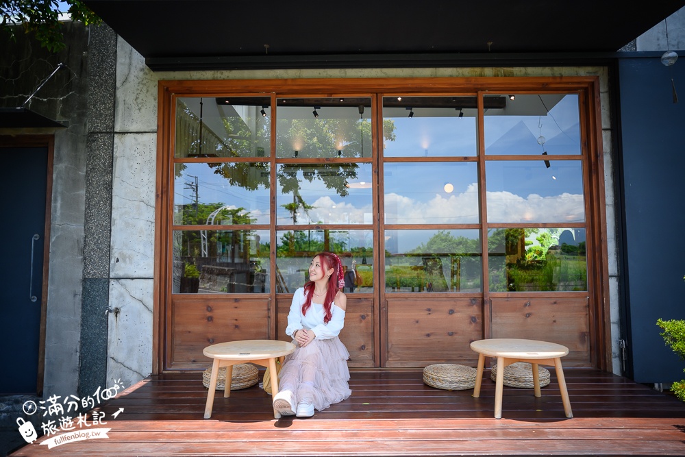 宜蘭咖啡館【光宅】員山鄉文青風咖啡館,在田間樹林裡靜謐午茶用餐好愜意!