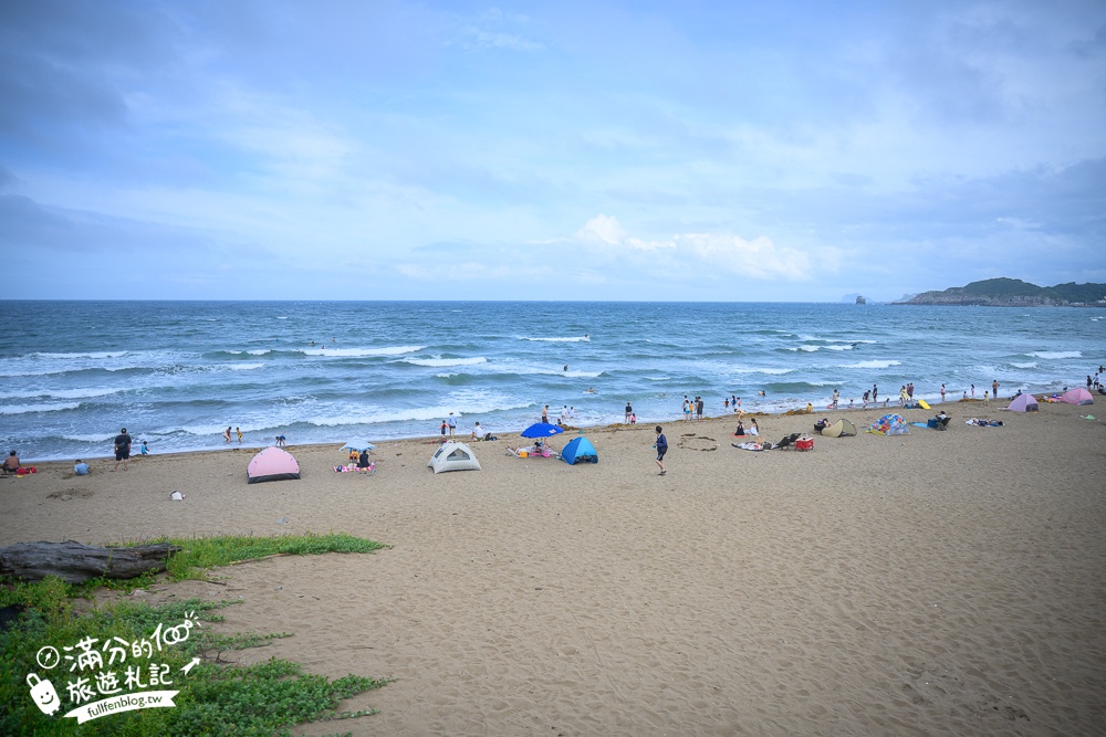 北海岸玩水秘境【中角灣國際衝浪基地】金山看海親子玩水景點,免門票有盥洗淋浴空間好讚!