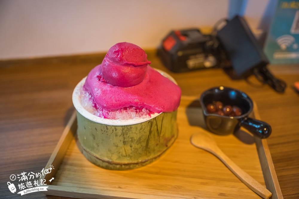 澎湖美食【掌上明珠仙人掌冰淇淋-瑚途門市】唯美日式庭院,必吃竹筒仙人掌冰,還覆蓋雲朵般棉雪太吸睛!