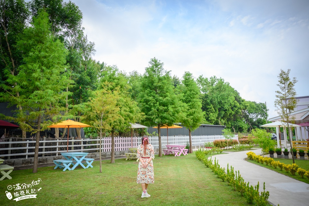 新竹景點|諾米娜下午時光|超夢幻童話森林花園,周六日限定開放~大草地.落羽松秘境好愜意!