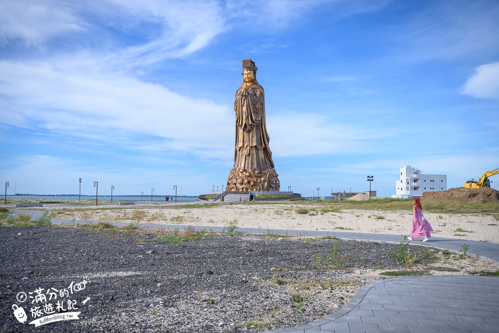 【2025最新打卡地標澎湖媽祖】澎湖媽祖文化園區,世界最大媽祖銅像,22層樓高超壯觀!