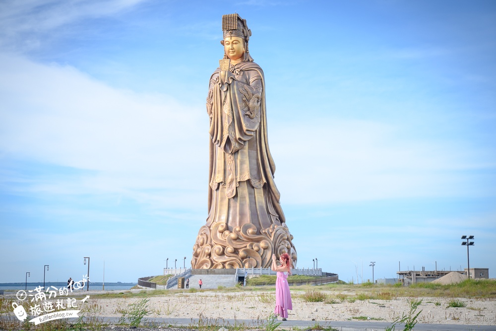 【2025最新打卡地標澎湖媽祖】澎湖媽祖文化園區,世界最大媽祖銅像,22層樓高超壯觀!