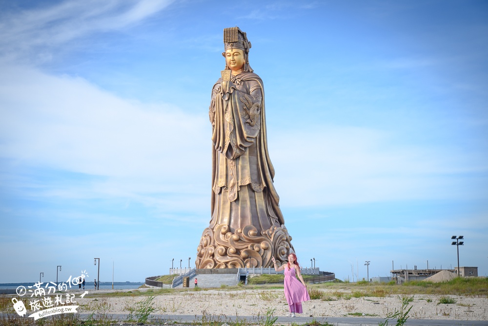 【2025最新打卡地標澎湖媽祖】澎湖媽祖文化園區,世界最大媽祖銅像,22層樓高超壯觀!