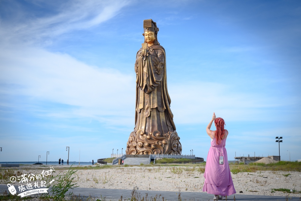 【2025最新打卡地標澎湖媽祖】澎湖媽祖文化園區,世界最大媽祖銅像,22層樓高超壯觀!