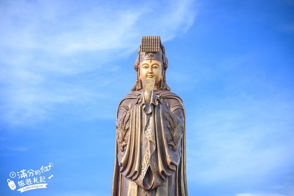 【2025最新打卡地標澎湖媽祖】澎湖媽祖文化園區,世界最大媽祖銅像,22層樓高超壯觀!