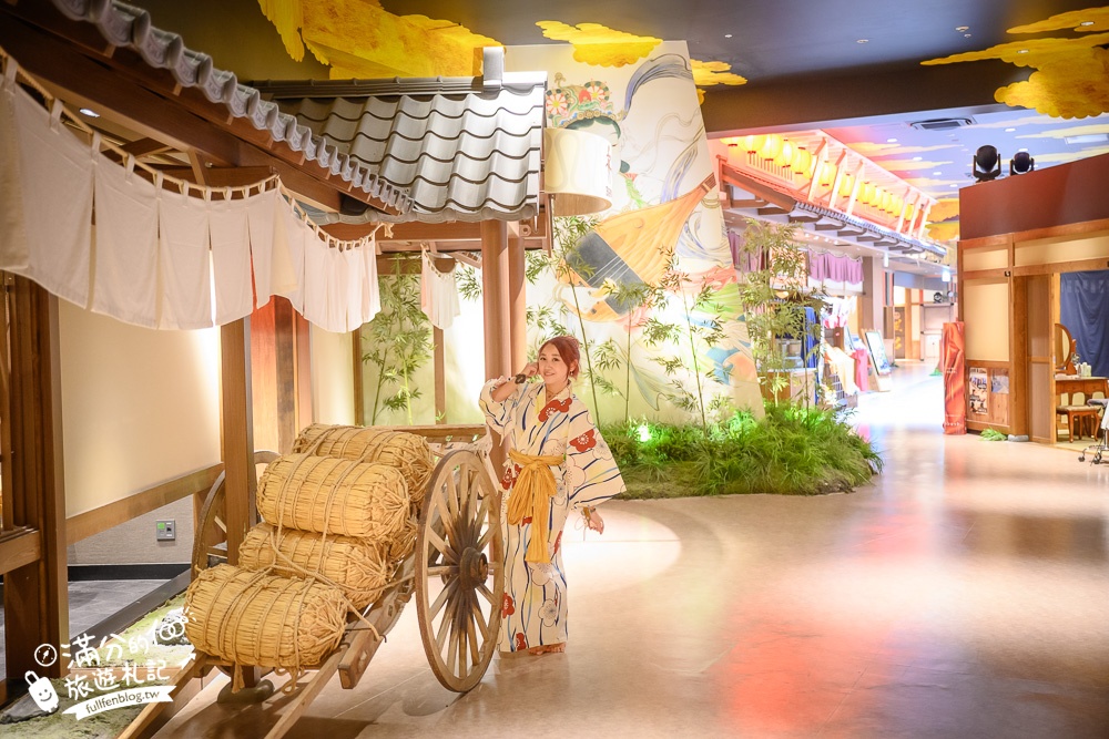 京都景點|大阪空庭溫泉門票交通攻略|穿花浴衣泡美肌之湯~秒飛湯婆婆的神秘油屋!
