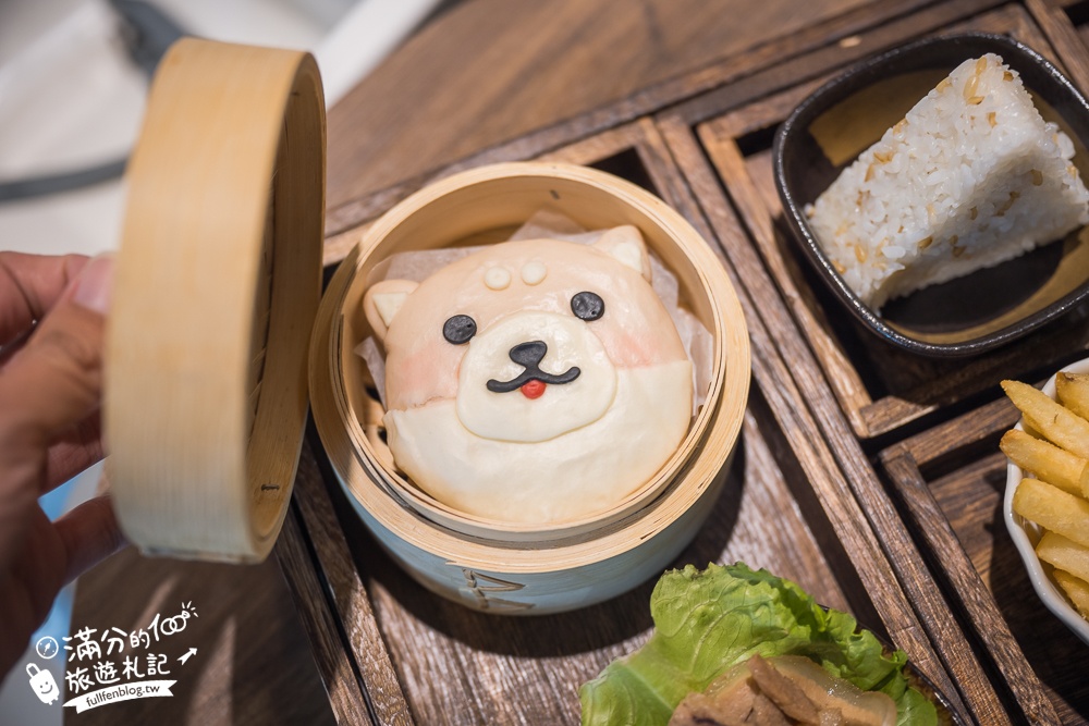 宜蘭早餐【好日時光】卡哇伊柴犬造型刈包&黑精靈漢堡,冬山河早餐推薦,宜蘭親子友善早午餐!