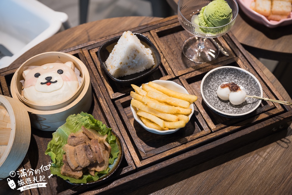 宜蘭早餐【好日時光】卡哇伊柴犬造型刈包&黑精靈漢堡,冬山河早餐推薦,宜蘭親子友善早午餐!