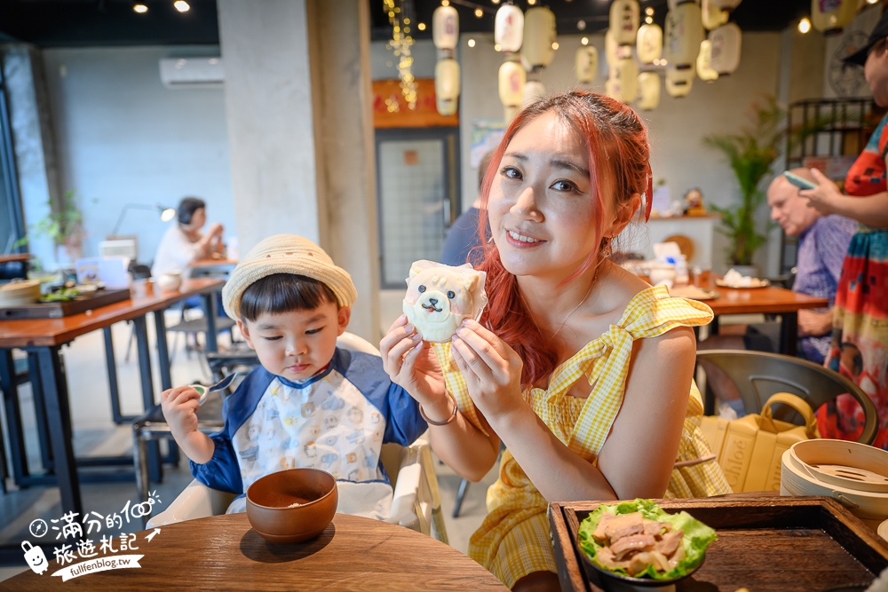 宜蘭早餐【好日時光】卡哇伊柴犬造型刈包&黑精靈漢堡,冬山河早餐推薦,宜蘭親子友善早午餐!
