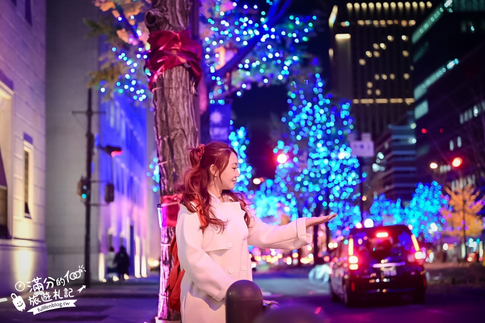 2022日本大阪聖誕節|大阪光之饗宴文藝復興,御堂筋彩燈節,璀璨街景好夢幻!