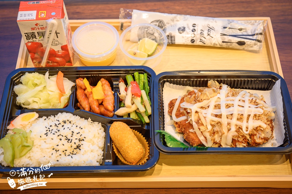 嘉義大林必吃美食【堡主便當】國道三梅山交流道旁的質感便當店,玩城堡之都吃堡主便當超搭!
