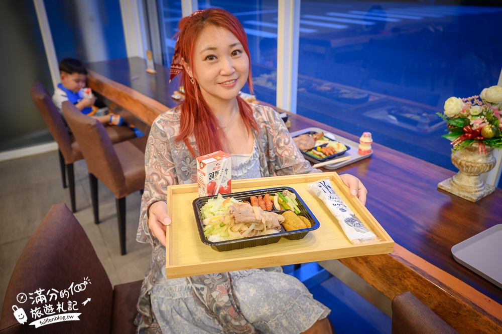 嘉義大林必吃美食【堡主便當】國道三梅山交流道旁的質感便當店,玩城堡之都吃堡主便當超搭!