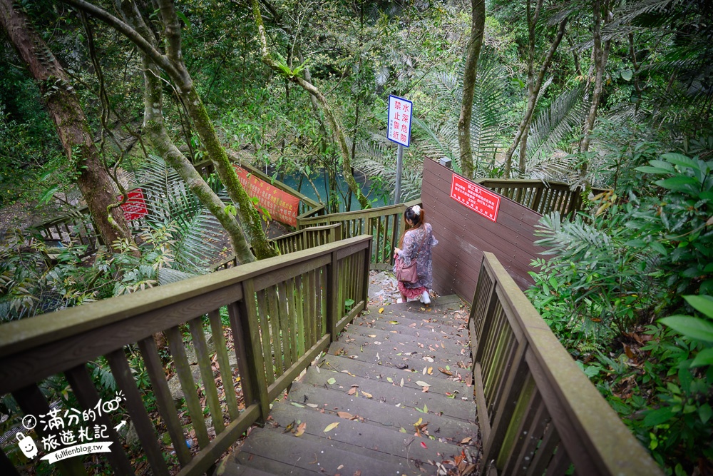 桃園景點|鐵木瀑布.優霞雲瀑布(免門票)只要步行3分鐘~超輕鬆森林系消暑秘境!