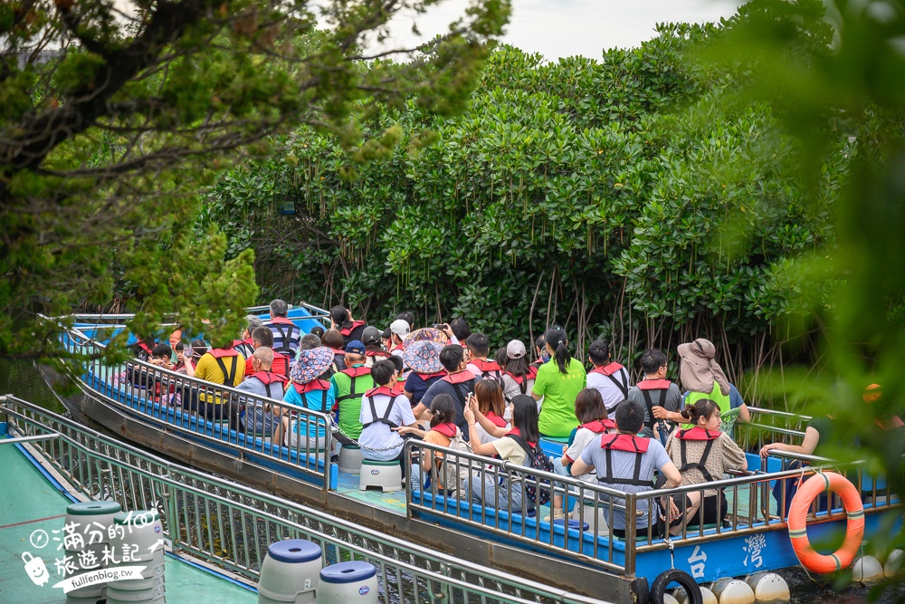 台南【四草綠色隧道】2024最新門票資訊&台南親子同遊登船玩樂攻略,台灣迷你版的亞馬遜河,台南最美水上紅樹林河道!