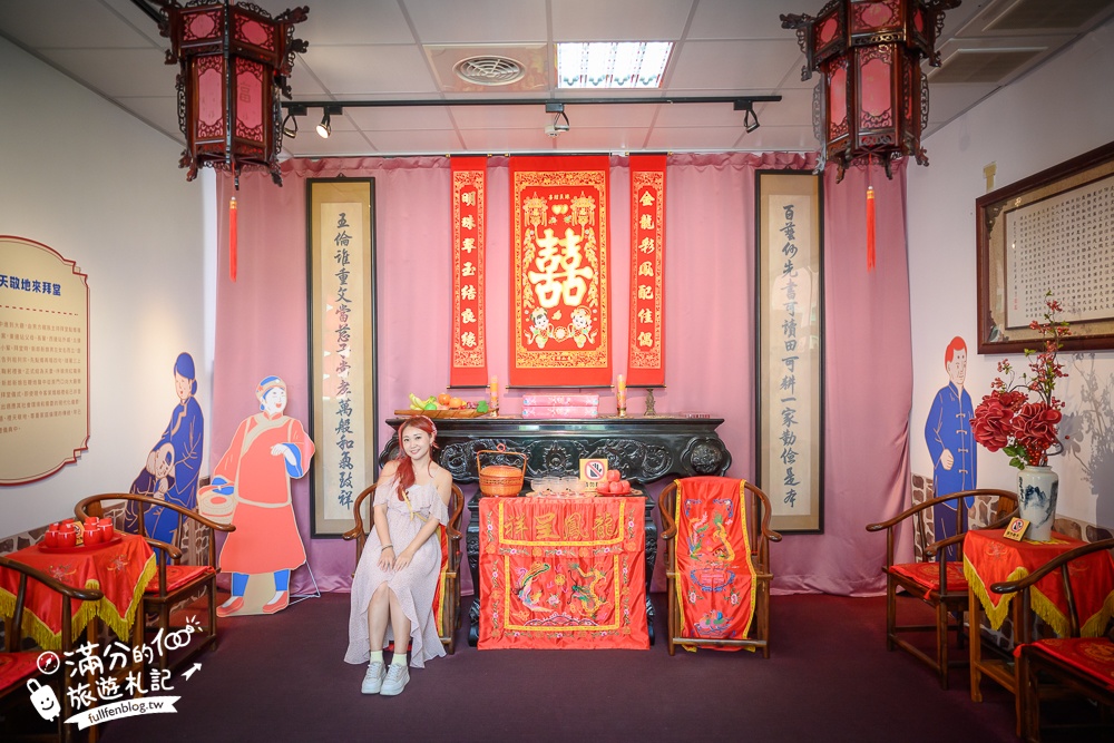 新竹【湖口好客文創園區】免門票親子景點.古玩遊樂.趣味DIY,穿傳統古禮服~走訪復古紅磚老街!