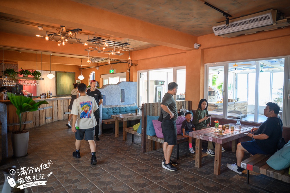 新竹新景點【空ㄟCafé】空ㄟ咖啡新竹店,湖口最新景觀餐廳,在摩洛哥城堡吃窯烤披薩!