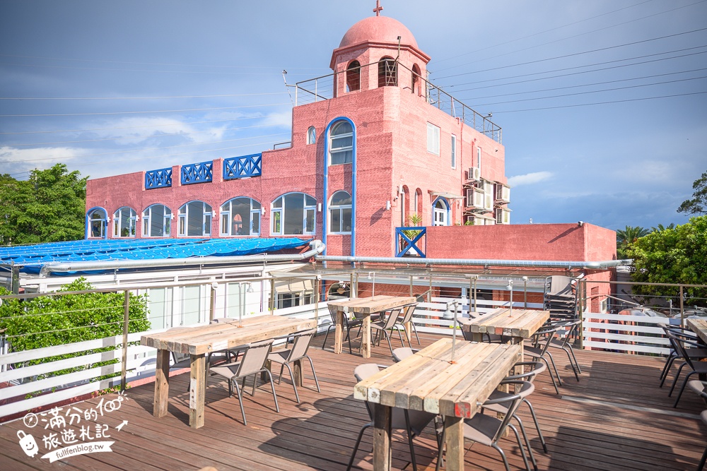 新竹新景點【空ㄟCafé】空ㄟ咖啡新竹店,湖口最新景觀餐廳,在摩洛哥城堡吃窯烤披薩!