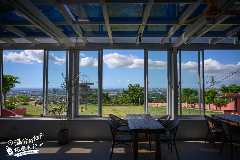 新竹新景點【空ㄟCafé】空ㄟ咖啡新竹店,湖口最新景觀餐廳,在摩洛哥城堡吃窯烤披薩!