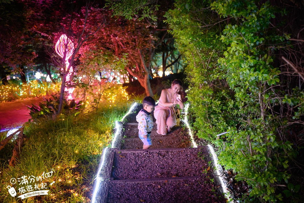 【2024大古山登山步道公園夏日繽紛派對】最新點燈活動時間.欣賞城市燈海,來趟森林裡的奇幻旅程!