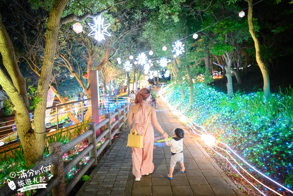【2024大古山登山步道公園夏日繽紛派對】最新點燈活動時間.欣賞城市燈海,來趟森林裡的奇幻旅程!