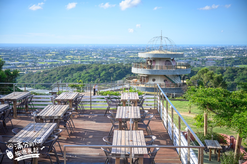 新竹新景點【空ㄟCafé】空ㄟ咖啡新竹店,湖口最新景觀餐廳,在摩洛哥城堡吃窯烤披薩!