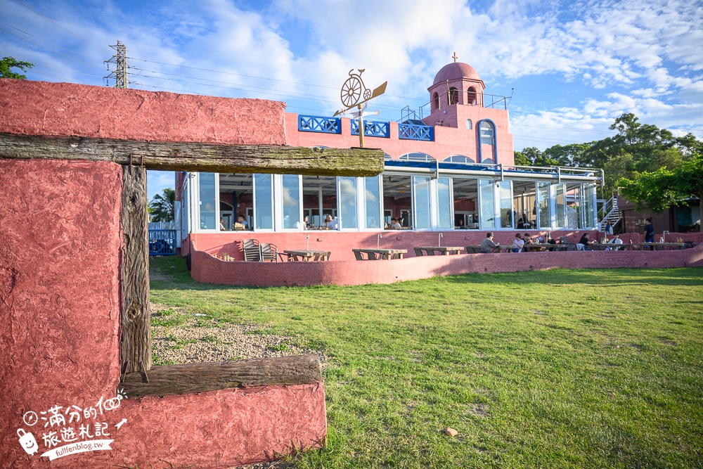 新竹新景點【空ㄟCafé】空ㄟ咖啡新竹店,湖口最新景觀餐廳,在摩洛哥城堡吃窯烤披薩!