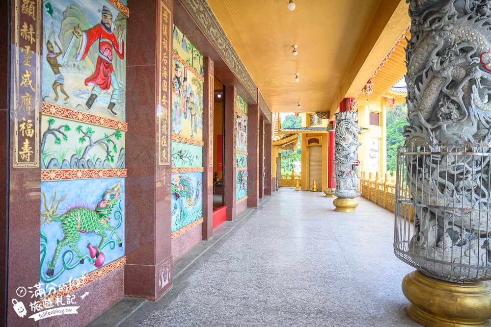 【嘉義歡喜財神廟】嘉義中埔最美財神廟,巨無霸鈔票元寶宮殿,來摸鈔票.扇濟公扇.打小人,讓你整年財源滾滾!