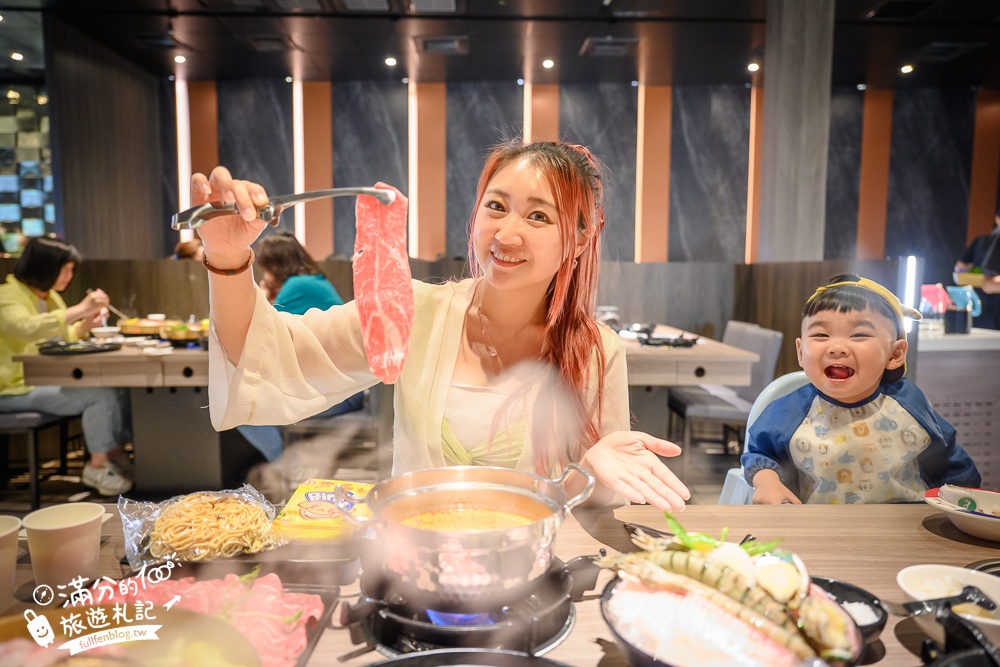 台中【一饌泰式燒烤火鍋北屯店】欲罷不能的泰式銅板烤肉和泰式酸辣湯底.蔬食飲料冰淇淋通通無限暢飲!