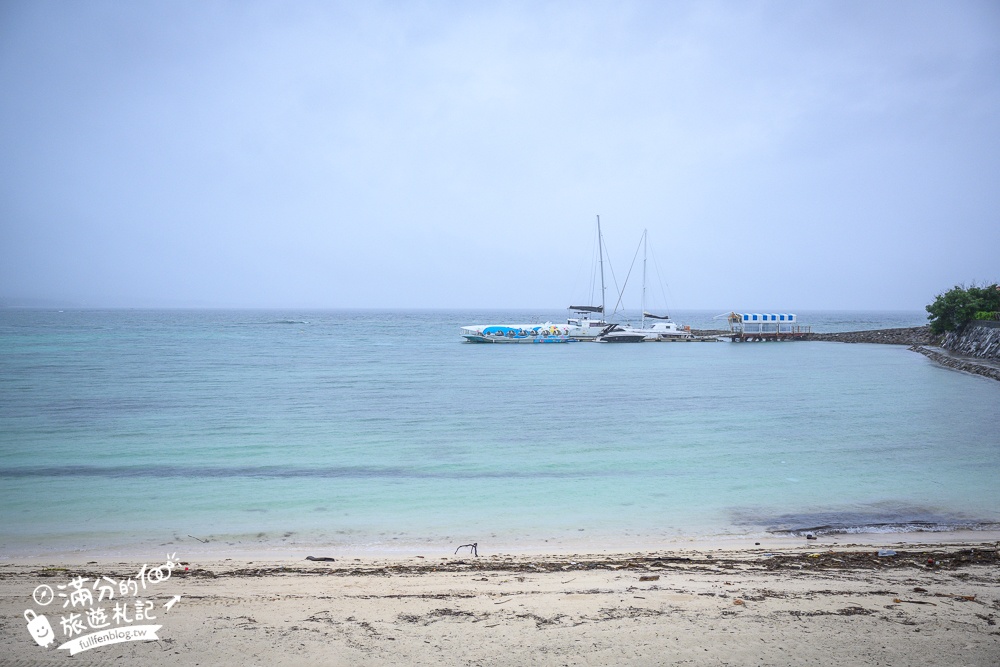 沖繩【海中展望塔】部瀬名海中公園必玩360環景圓窗看魚,以及海底玻璃船,沖繩雨天備案景點!