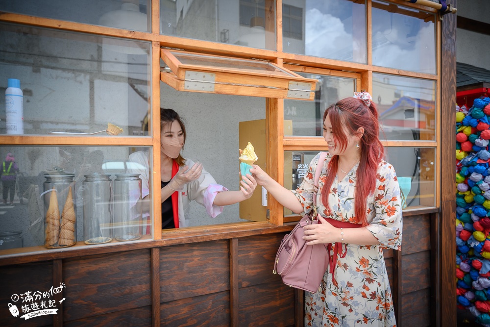 彰化景點|福澤諭吉日式商行(免門票)一秒到日本東京,逛一波~玩拍雷門.品嚐金箔冰淇淋!