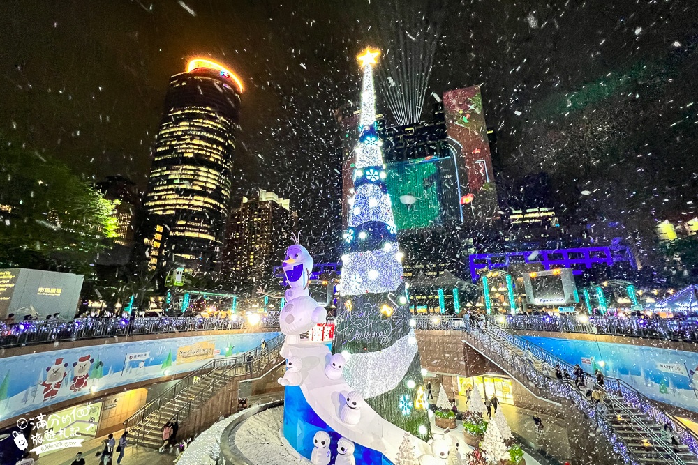 2022新北歡樂耶誕城|活動表演時間.交通資訊|迪士尼主題聖誕村~耶誕城下雪啦!