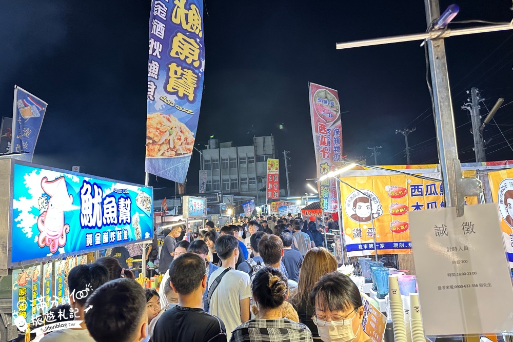 【雲林虎尾夜市美食推薦】一週只營業一天,TOP10個虎尾拜五街夜市美食&夜市小遊戲攻略!